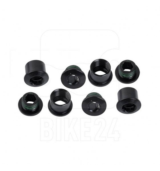 Kit tornillos de plato TRUVATIV para 1V y protector de cadena aluminio negro