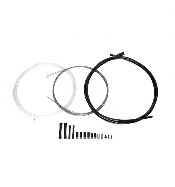 Kit cables/fundas cambio SRAM SLICKWIRE CARRETERA/MTB 4 mm (Delantero/Trasero)