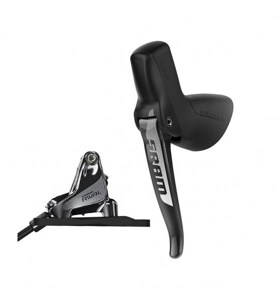 Freno de disco hidráulico SRAM RIVAL DELANTERO FLAT MOUNT 20 mm OFFSET 950 mm Aluminio