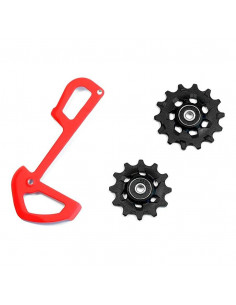 Jaula interior SRAM cambio X01 EAGLE 52 dientes rojo (Incluye tornillos)
