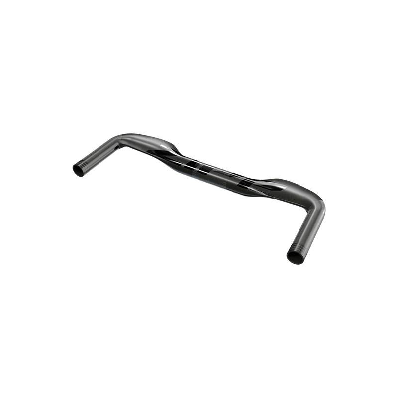 Manubrio ZIPP VUKA BULL 380 mm - 120 mm 31,8 20 mm Carbonio grigio  opaco/nero