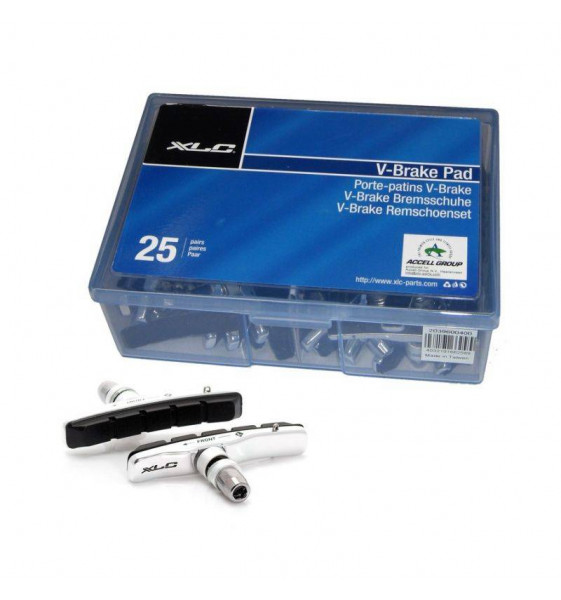 XLC BS-V02 Zapatas CARTRIDGE VBRAKE 72MM CAJA 25 pares