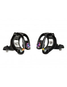 Juego de tornillos de abrazadera SRAM MATCHMAKER X ACERO INOX. tornillos ARCO-IRIS (COMPATIBLE CON SRAM MMX)