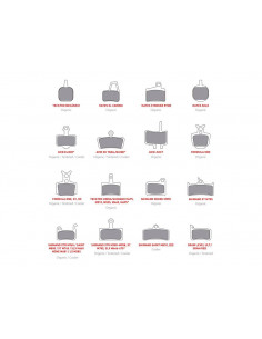 Repuesto Pastillas Freno Onoff Cooler Shimano Xtr M985-M988, Xt M785, Slx M666-675 Organic