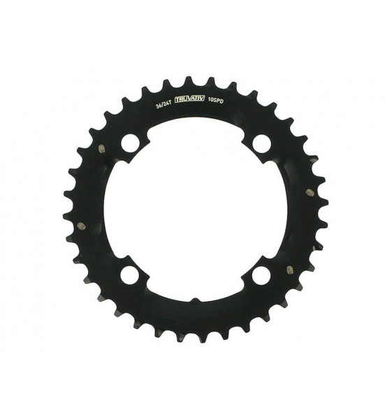 Plato Sram Mtb  Negro 36 Dientes (2X10) 104Bcd 36/22