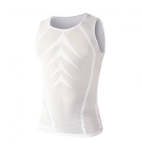 Red Powerflex Sleeveless Bl Elastica...