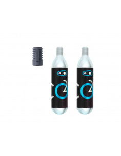 Crank Brothers Co2 20Gr (2Uds) + Inflador