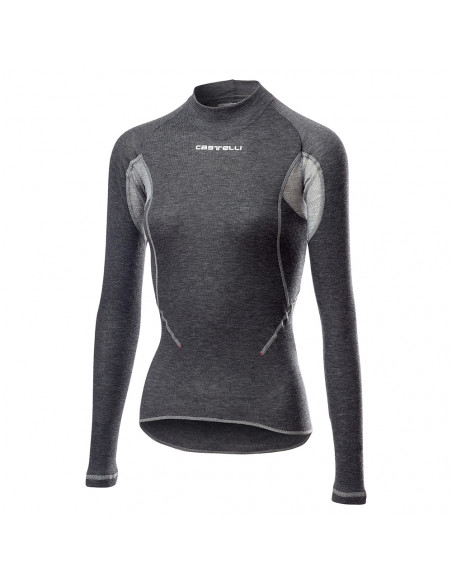 Camiseta interior CASTELLI Flanders Warm mujer (manga larga