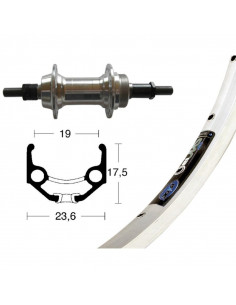 Rueda 28X1.75Cor.Dent....