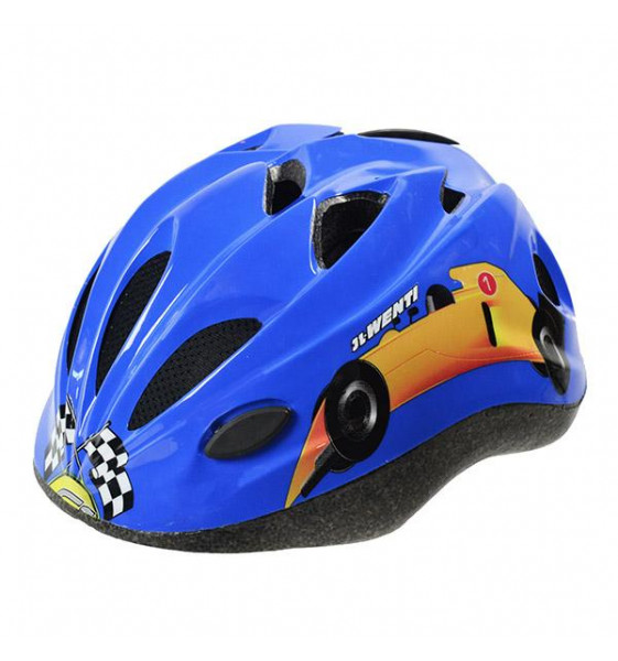 Casco Infantil AZUL CON DIBUJOS (M)