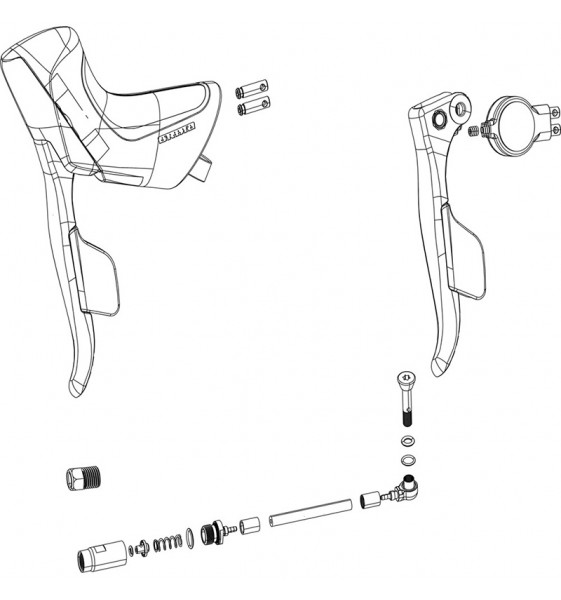 Mecanismo de maneta SRAM Rival Etap...