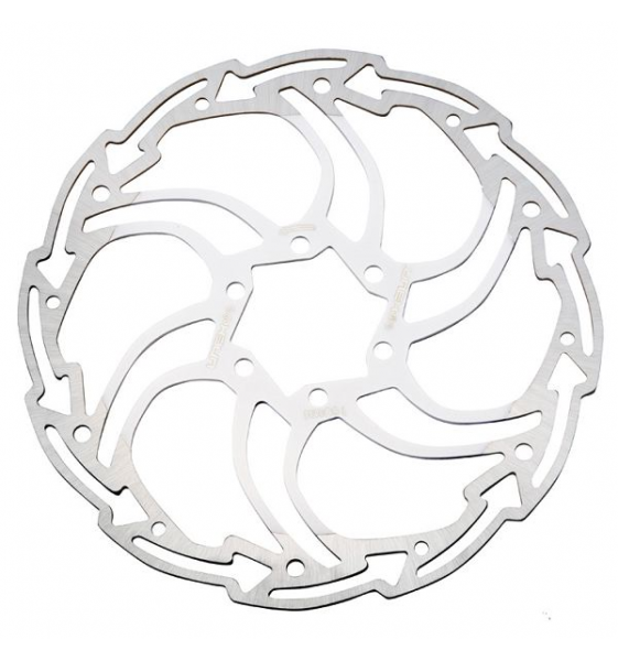 Disco de freno flecha R-25 180mm 6...