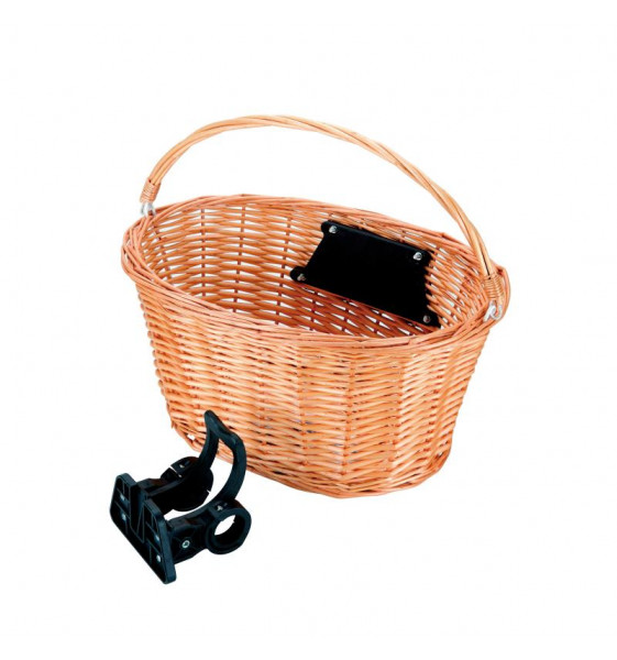 Cesta de mimbre delantera a Clip