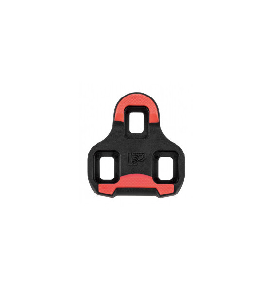 Par calas compatible KEO 9º negro/rojo