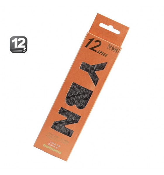 Cadena YABAN 12v 126 pasos plata