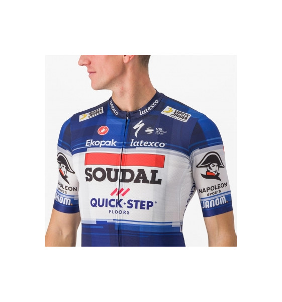 Maillot CASTELLI Competizione Soudal QuickStep Ciclos cabello
