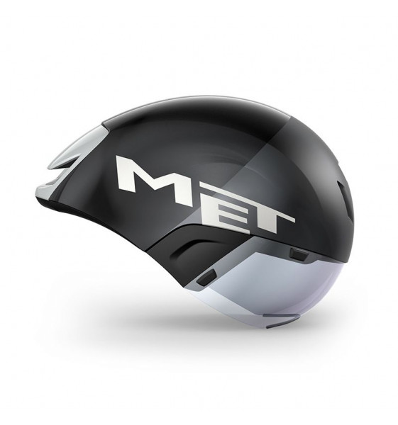 CASCO MET CODATRONCA NEGRO/PLATA MATE...