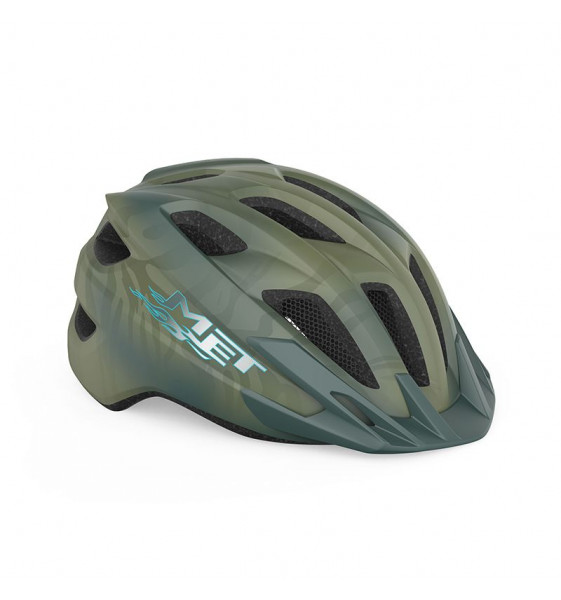 Casco MET crackerjack mips verde mate...