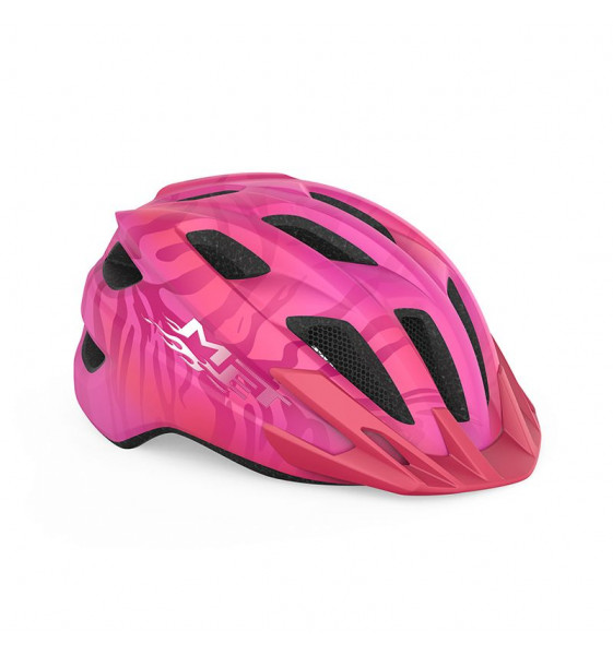 CASCO MET CRACKERJACK ROSA MATE TALLA...