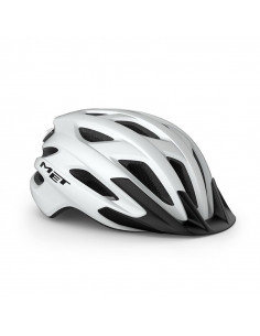 Casco MET crossover blanco...
