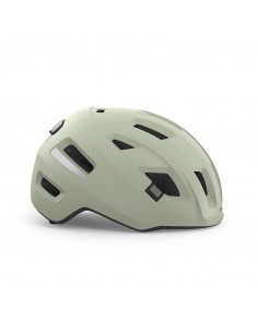 Casco met e-mob gris musgo...
