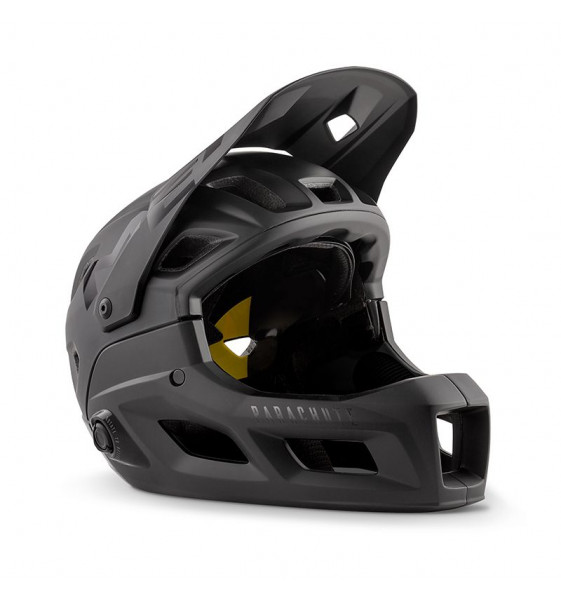 Casco MET parachute mcr mips negro mate
