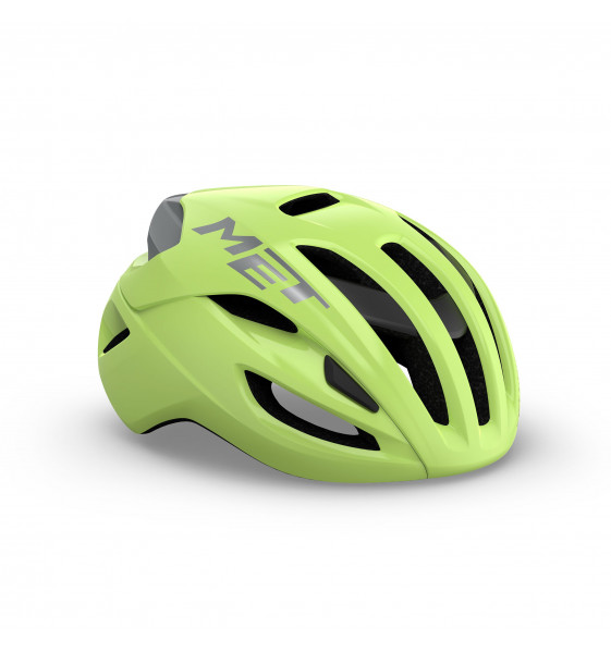 Casco MET rivale mips verde lima brillo