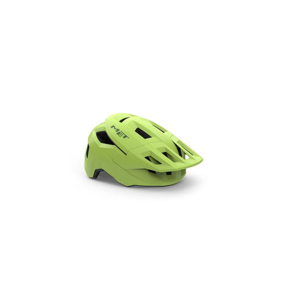 Casco MET shelter mips verde lima mate