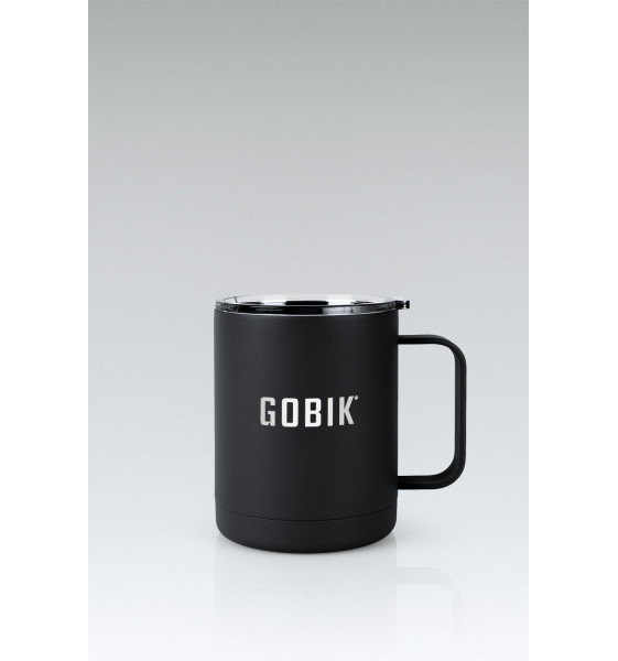 TAZA METALICA MUGEN BLACK 350 ML